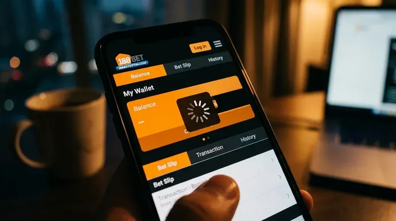 Tại sao xảy ra lỗi hiển thị số tiền tại 188bet?