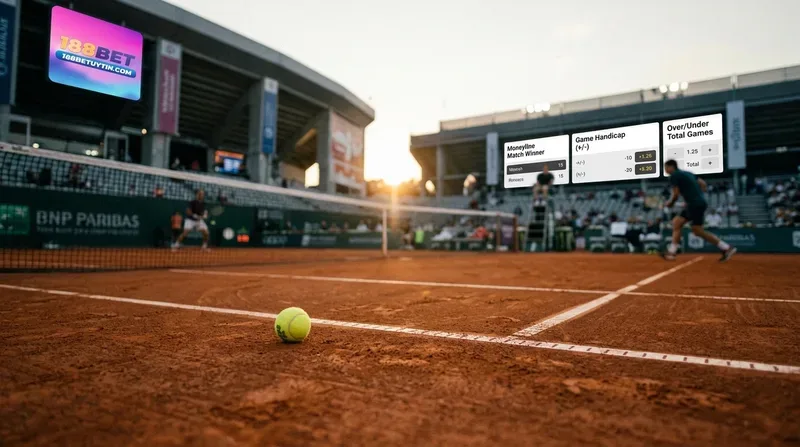Các kèo tennis cơ bản cực dễ hiểu cho tân thủ