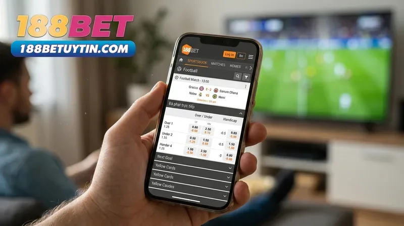 Cách bắt kèo đá phạt trực tiếp tại 188bet bet & 188bet club