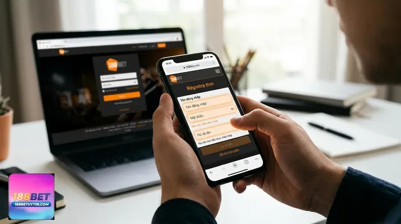 Hướng dẫn 188bet đăng ký và 188bet đăng nhập cho người mới