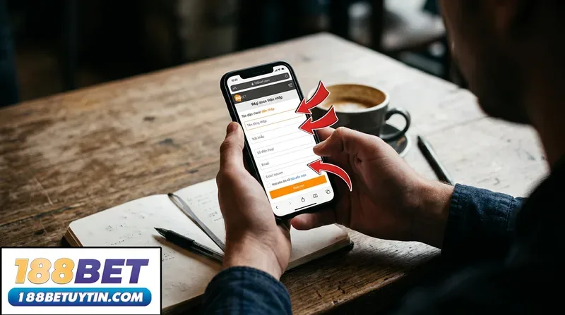 Hướng dẫn đăng ký 188bet chi tiết từng bước cho người mới