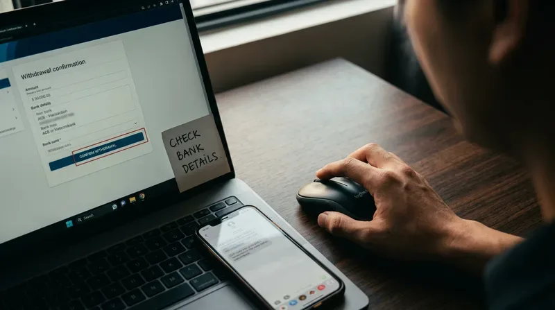 Hướng dẫn rút tiền 188bet chi tiết từng bước cho người mới