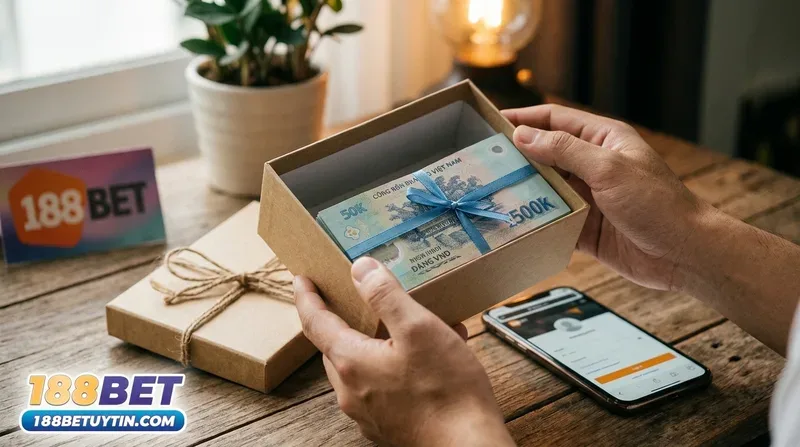 Hướng dẫn tân thủ nhận khuyến mãi 188bet tặng 88k chi tiết