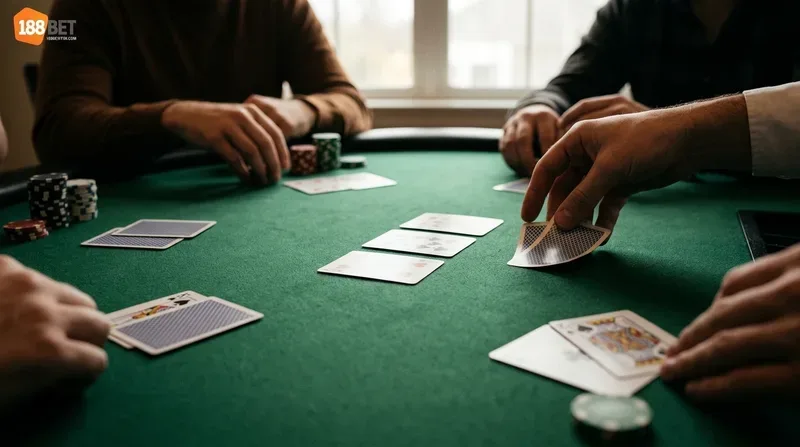 Chi tiết các vòng cược trong luật chơi poker