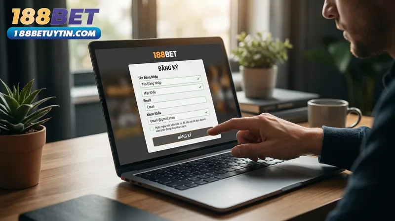 Chi tiết cách 188bet đăng ký và 188bet đăng nhập cho tân thủ