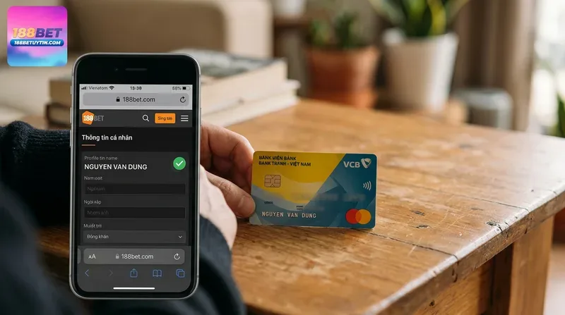 Điều kiện và các bước chuẩn bị trước khi Rút Tiền 188bet