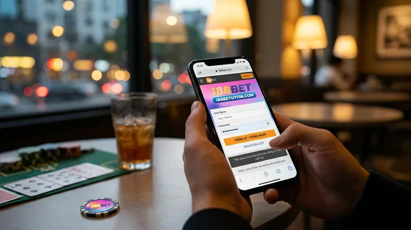 Hướng dẫn 188bet đăng ký và 188bet đăng nhập để chơi Game Bài
