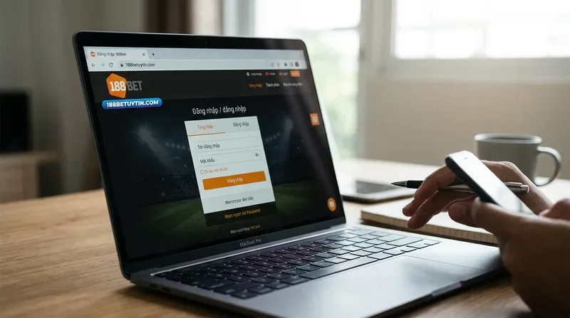 Hướng dẫn đăng nhập 188bet chi tiết và an toàn nhất