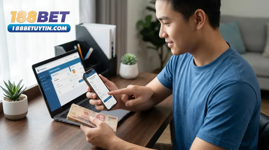 thumbnail huong dan nap dau 188bet tang 199k cho nguoi moi